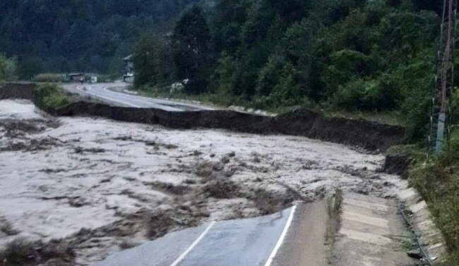 Bartın'da sel felaketi