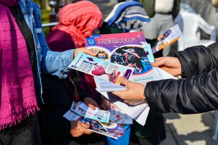 Başkent'te kadına yönelik şiddetle mücadelede farkındalık etkinlikleri