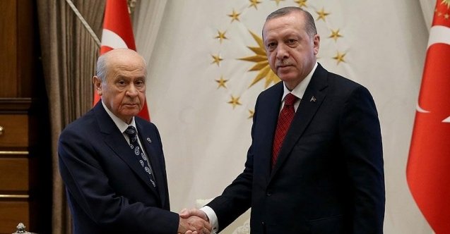 Erdoğan ile Bahçeli bir araya geliyor