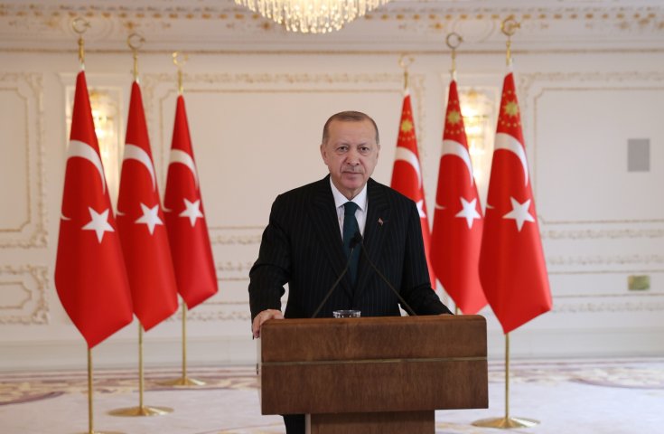 Erdoğan'dan '18 Mart' mesajı