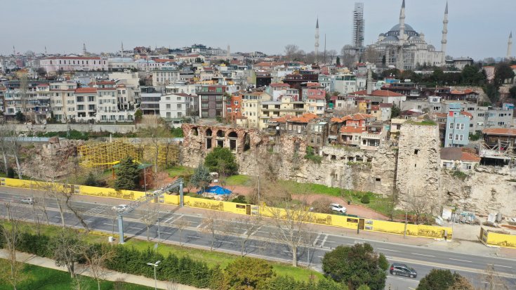 İBB, Bukoleon Sarayı'nı açık hava müzesine dönüştürecek