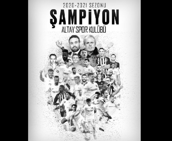 Süper Lig’e yükselen son takım Siyah-Beyaz renkleri ile Büyük Altay oldu