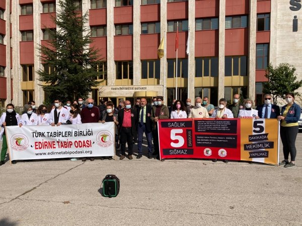 TTB: 5 dakikada hekimlik yapılmaz, sağlık 5 dakikaya sığmaz