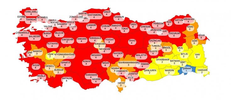 TTB'den 10 maddede 'kırmızı harita' tepkisi