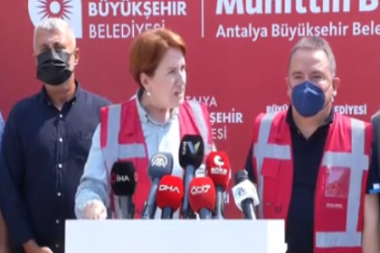 Akşener: Orman yangınlarına sebep olanlar terör üyeliği ile yargılanmalı