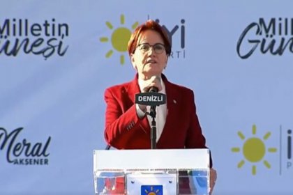 Akşener'den Erdoğan'a: İlk seçimde boyunun ölçüsünü alacaksın