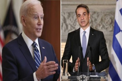 Biden, Yunan Başbakanı Miçotakis ile görüşmesinde 'Doğu Akdeniz'de istikrar umduğunu' söyledi