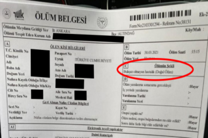 Covid-19'dan ölen doktorun ölüm belgesine 'doğal ölüm' yazdılar