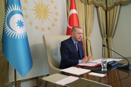 Erdoğan'dan Türk Konseyi liderlerine mesaj: Ramazan Bayramı'ndan sonra Şuşa'yı ziyaret edeceğim