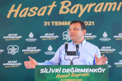 İmamoğlu 'Hasat Bayramı'na katıldı: Kır, kent iş birliğinin en iyi örneğini İstanbul'da vereceğiz