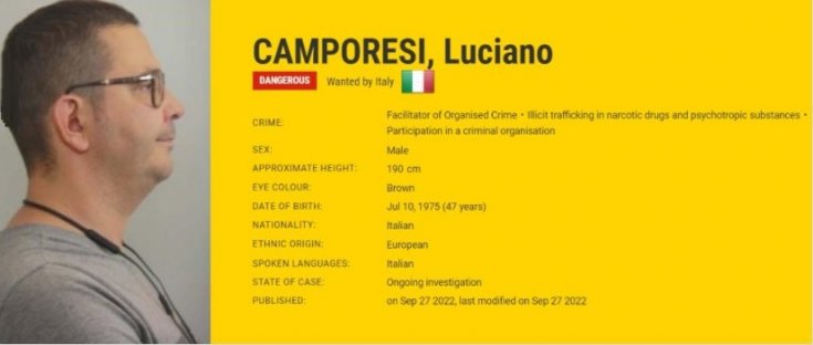 Kırmızı bültenle aranan İtalyan uluslararası uyuşturucu taciri Luciano Camporesi Antalya'da yakalandı
