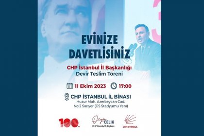 CHP İstanbul'da devir teslim töreni 11 Ekim'de yapılacak