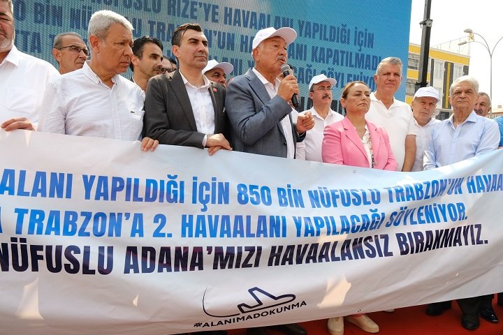 Başkan Zeydan Karalar: 'Adana Havalimanı kapatılmasın, bölge iki havalimanının hizmeti için uygun büyüklüğe ve nüfusa sahip'