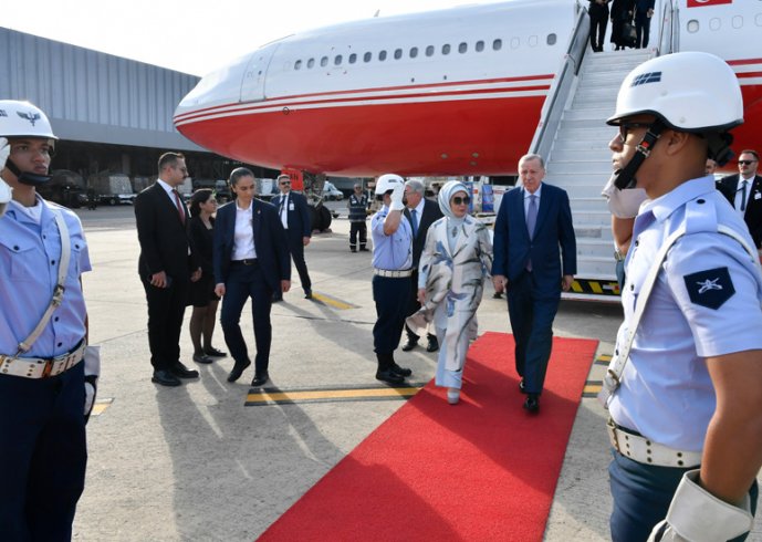 Cumhurbaşkanı Erdoğan Brezilya’da