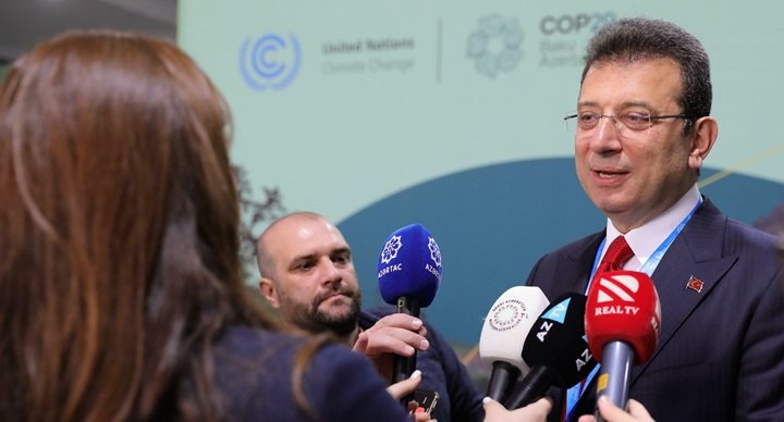 İmamoğlu, COP 29 Zirvesi’nde