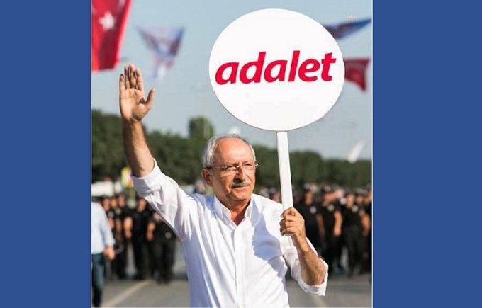 Kemal Kılıçdaroğlu; Adalet Yürüyüşü 7 yaşında. Adalet olmazsa hak yerini bulmaz. Hak yerini bulmazsa, insan yaşamaz, devlet ölür.