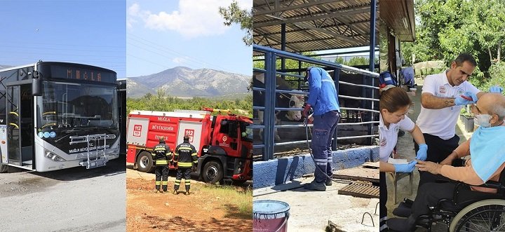 Muğla Büyükşehir 9 Günlük Kurban Bayramı tatiline hazır