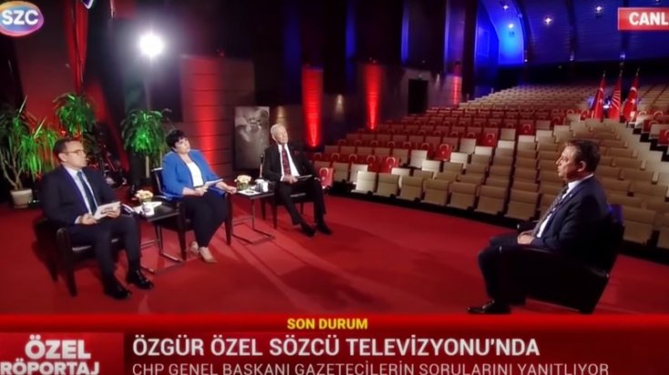 Özgür Özel Sözcü TV’de: 'Vatandaşın talebi erken seçim olursa tabii ki ülkeyi O uçurumun kenarından alacağız'