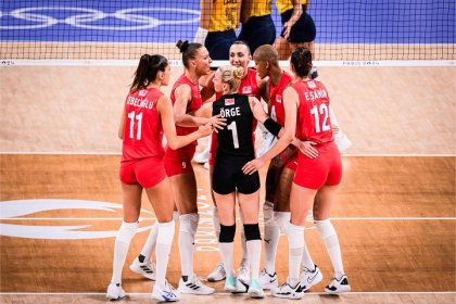 A Milli Kadın Voleybol Takımımız, Paris 2024 Olimpiyat Oyunlarında dördüncü oldu