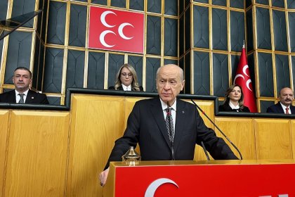 Devlet Bahçeli'den Mansur Yavaş'a; Haydi halkımızdan utanmadınız, be hey densizler, be hey sonradan görmeler Allah’tan da mı korkmadınız?