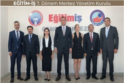 Eğitim-İş Sendikası yeni yönetimi görev dağılımı yaptı