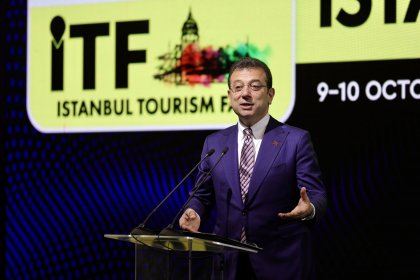 Ekrem İmamoğlu ‘İstanbul Turizm Fuarı' açılışında konuştu