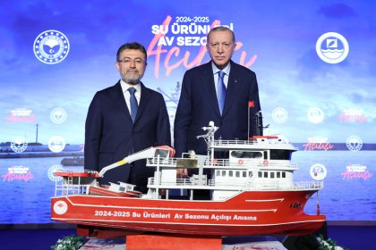 Erdoğan, 2024-2025 su ürünleri av sezonu açılış programına katıldı