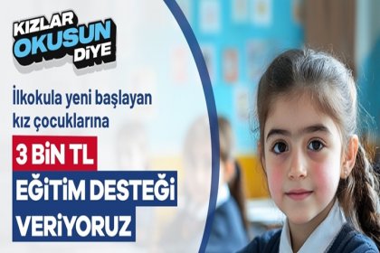 ‘Kızlar Okusun Diye’ projesinin ilk ayında 15 çocuk okulla buluştu