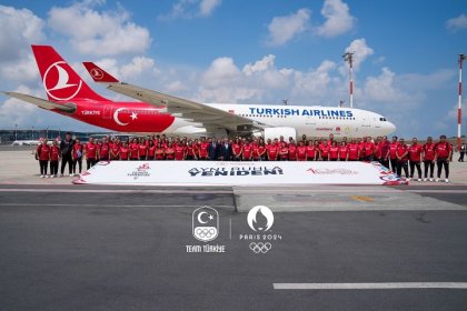 Team Türkiye 100 Yılın Takımı Paris 2024 Olimpiyatları için Yola Çıktı
