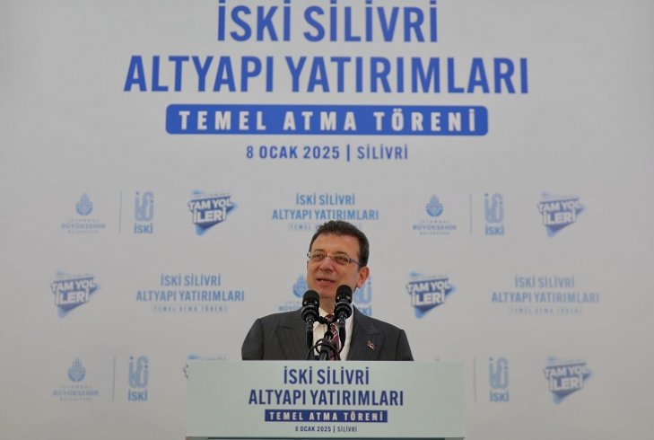 İmamoğlu, ‘İSKİ Silivri Altyapı Yatırımları Temel Atma Töreni’nde konuştu; Milletin parasını millet için harcıyoruz. Yaradan da bizim bütçemize verdikçe bereketini veriyor!