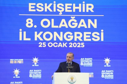 Erdoğan partisinin Eskişehir kongresinde konuştu; Yargı, 78 canımızın yitip gitmesine sebep olanlardan bunun hesabını soracaktır!