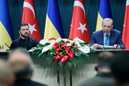 Erdoğan, Ukrayna Devlet Başkanı Zelenskiy ile ortak basın toplantısı yaptı