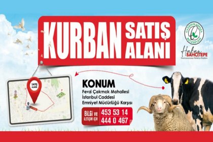 Gaziosmanpaşa'da kurulan hijyenik Kurban satış çadırları için başvurular alınıyor